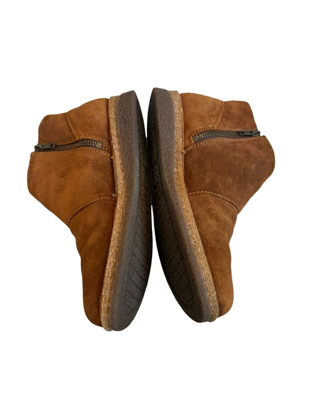 Born Tora Distressed Leather Booties, Sz 8 - Picture 8 of 12